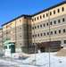 January 2025 barracks construction operations for South Barracks Project at Fort McCoy