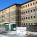 January 2025 barracks construction operations for South Barracks Project at Fort McCoy