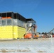 January 2025 barracks construction operations for East Barracks Project at Fort McCoy