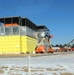 January 2025 barracks construction operations for East Barracks Project at Fort McCoy