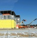 January 2025 barracks construction operations for East Barracks Project at Fort McCoy