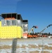 January 2025 barracks construction operations for East Barracks Project at Fort McCoy