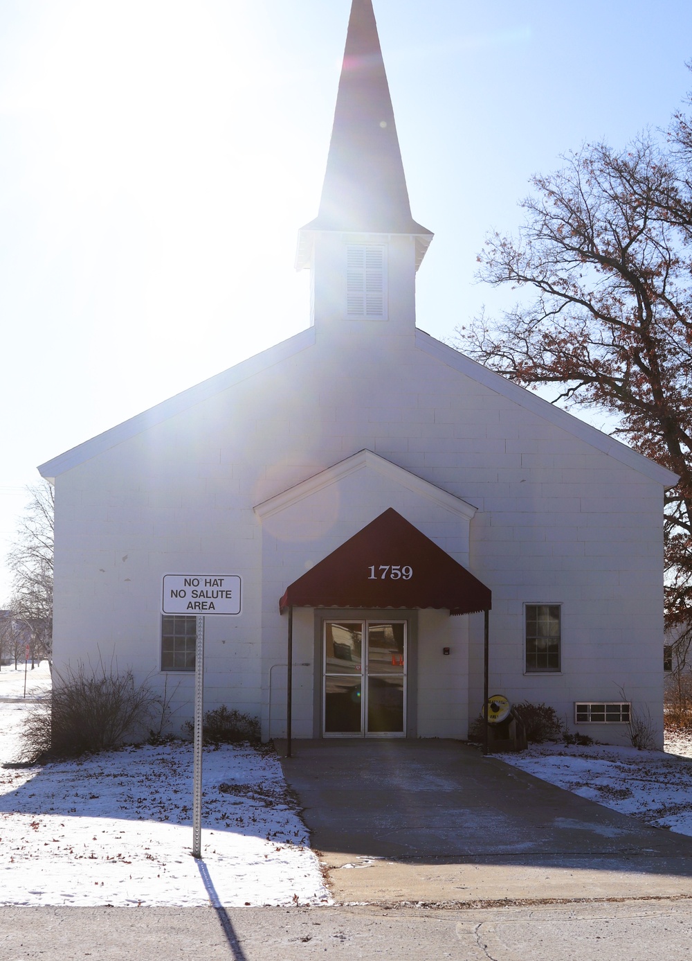 Chapel buildings at Fort McCoy