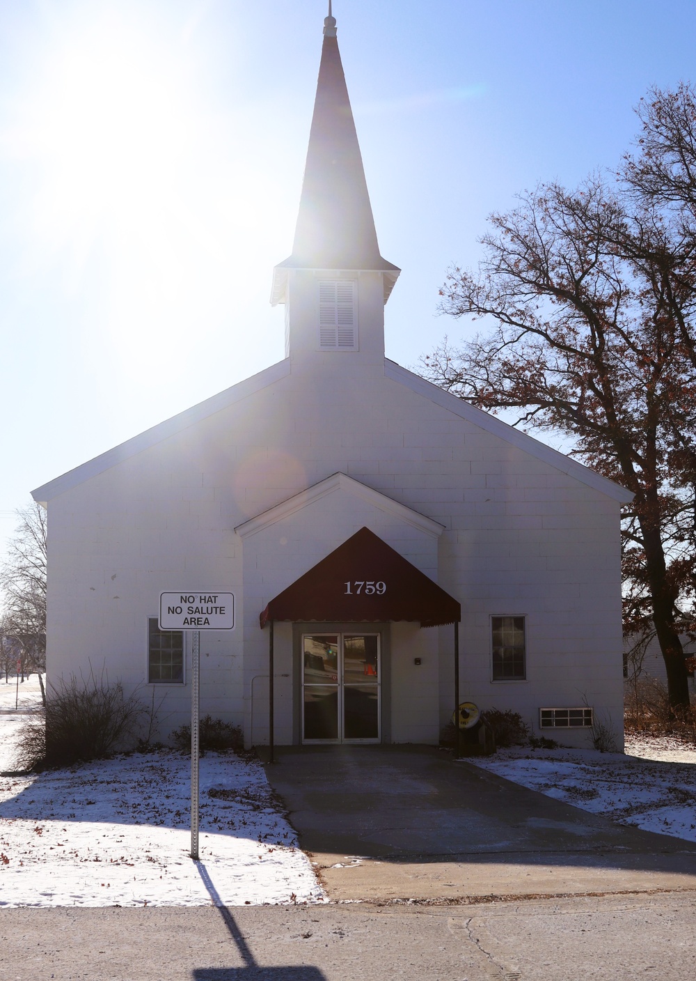 Chapel buildings at Fort McCoy