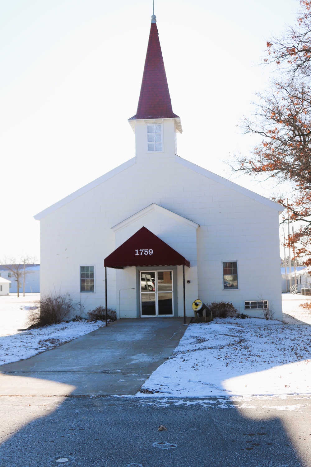 Chapel buildings at Fort McCoy