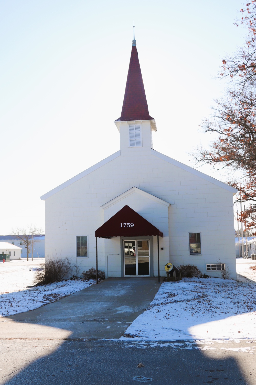 Chapel buildings at Fort McCoy