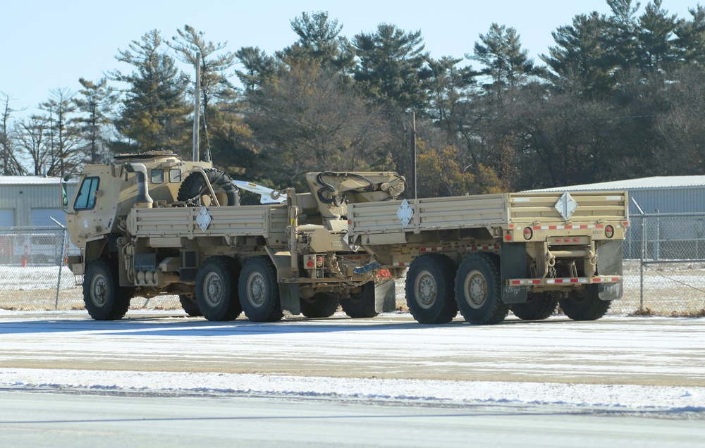 January 2025 training operations at Fort McCoy