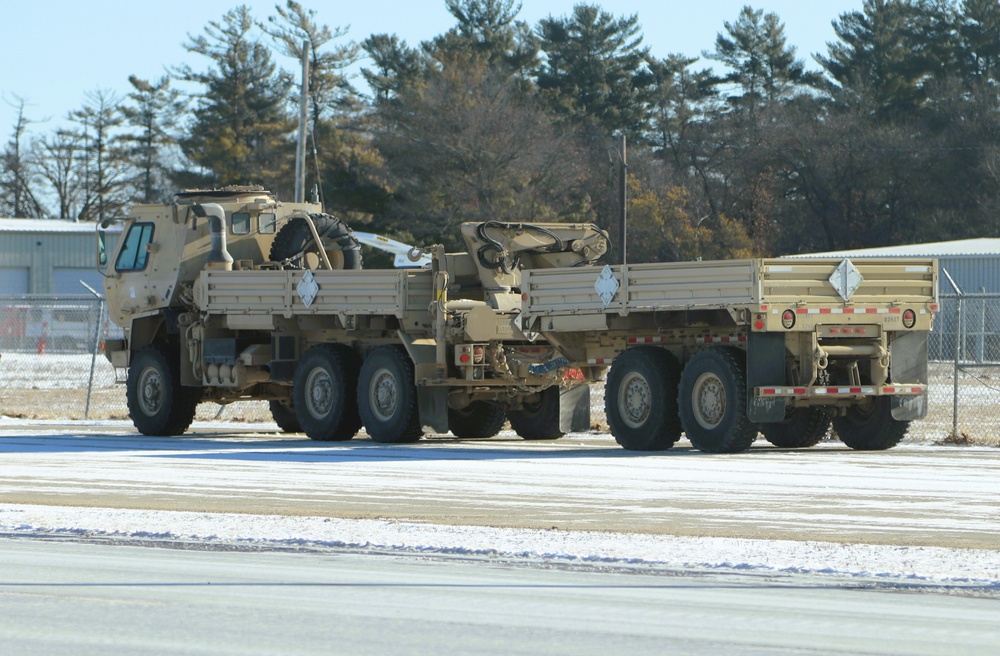 January 2025 training operations at Fort McCoy