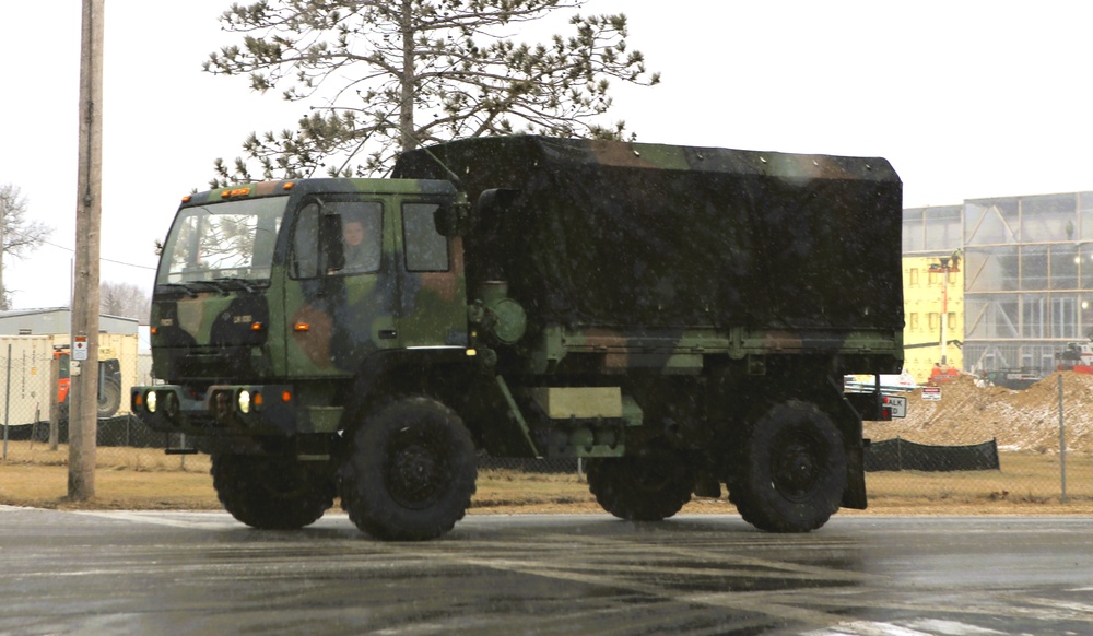 January 2025 training operations at Fort McCoy