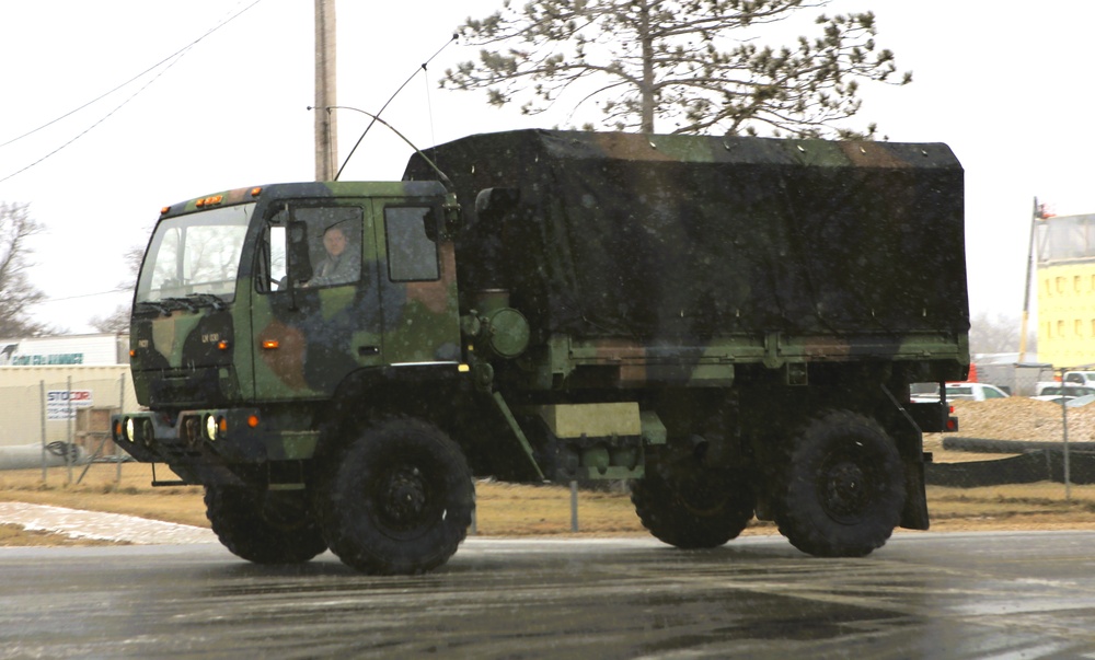 January 2025 training operations at Fort McCoy