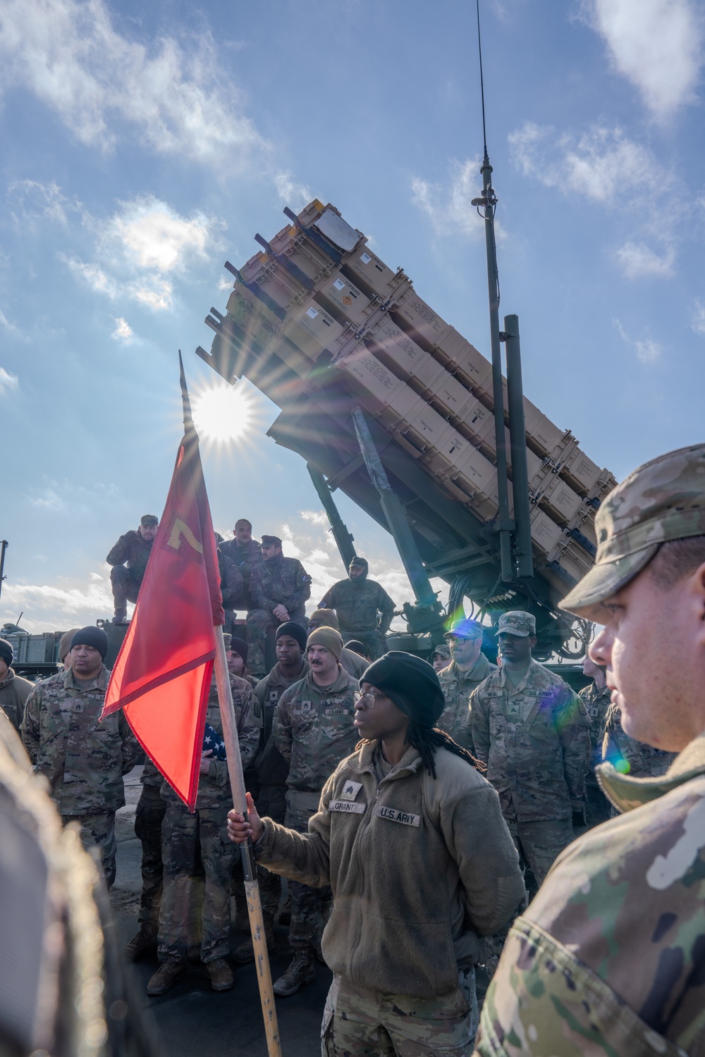 5-7 ADA hosts German Minister of Defense in Poland