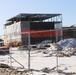 January 2025 barracks construction operations for East Barracks Project at Fort McCoy