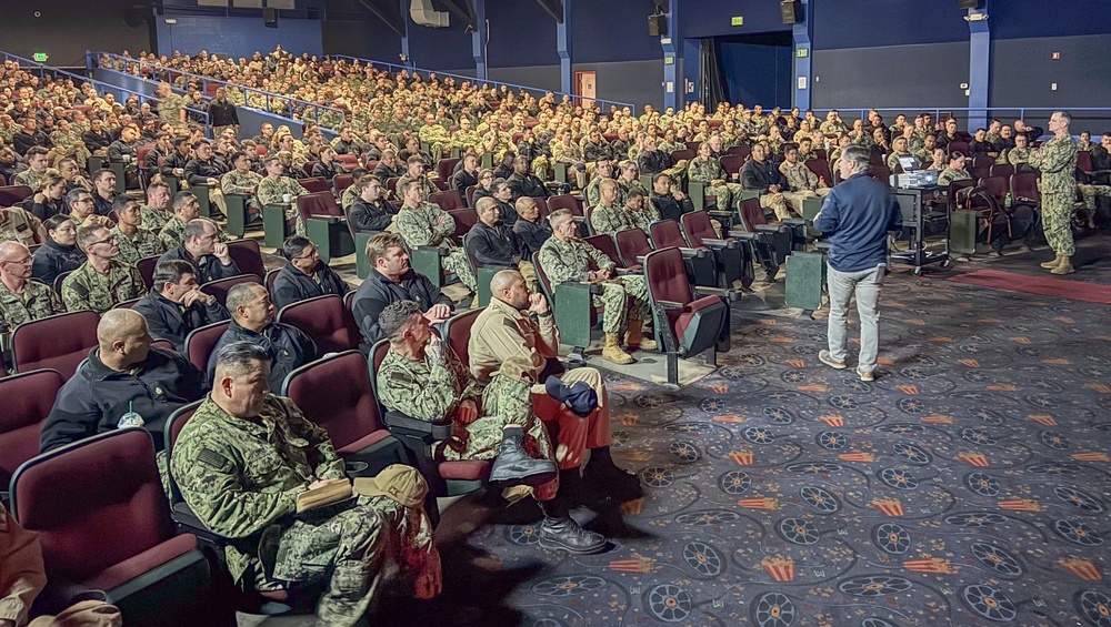 The Office of Warfighting Advantage conducts training on the San Diego waterfront.