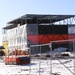 January 2025 barracks construction operations for East Barracks Project at Fort McCoy