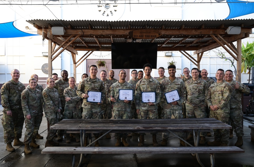 Hickam First Sergeants’ 4th Quarter Diamond Sharp Awards