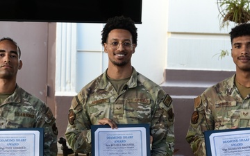 Hickam First Sergeants’ 4th Quarter Diamond Sharp Awards