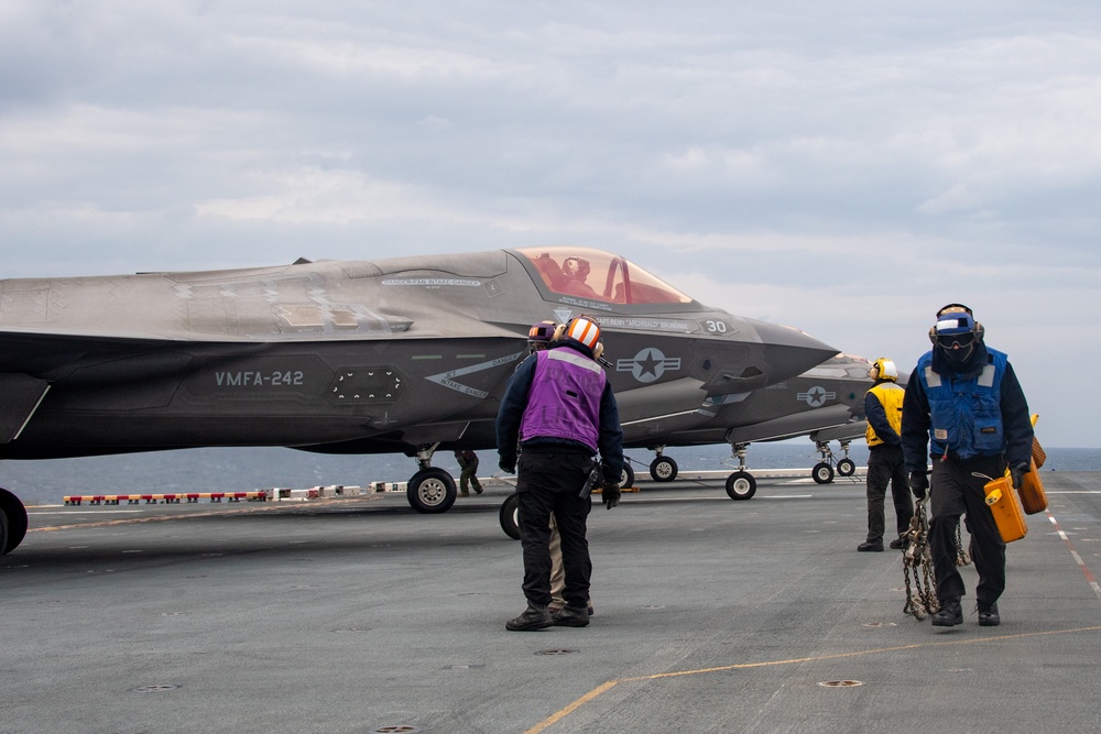 Flight Operations aboard USS America (LHA 6)