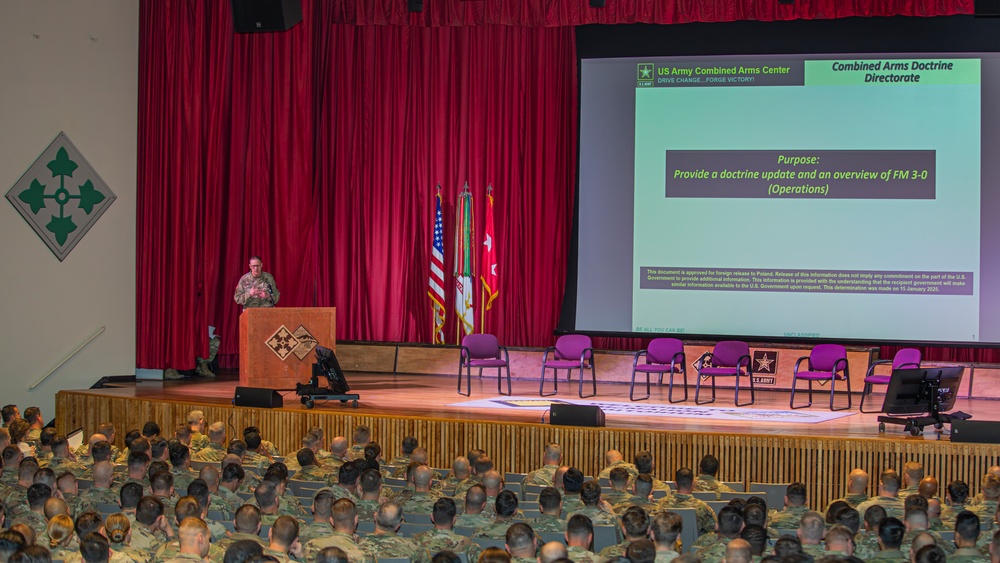 4th Infantry Division hosts inaugural MDO Symposium