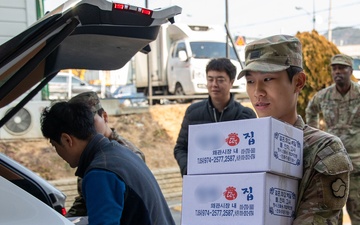 The U.S. Army Materiel Support Command - Korea, along with our Good Neighbor Program partner, presented Seollal (Korean Lunar New Year) gifts to the children at Chilgok Childcare Centers near Camp Carroll, Waegwan, on Jan. 23.