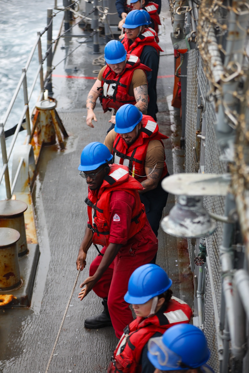 USS Princeton conducts routine operations as part of Carl Vinson Carrier Strike Group