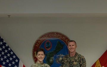 Brig. Gen. Kidd visits MCB Camp Blaz