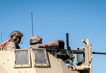 Combat Logistics Battalion 7 Marines conduct Motorized Operations Training during SLTE 1-25