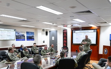 Chief of Staff, NAVELSG Visits COMLOG WESTPAC, January 23, 2025