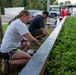 Service Members Volunteer at Guam Veterans Cemetery