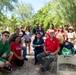 Service Members Volunteer at Guam Veterans Cemetery