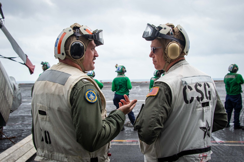 USS Carl Vinson (CVN 70) Hosts Distinguished Visitors from Malaysia