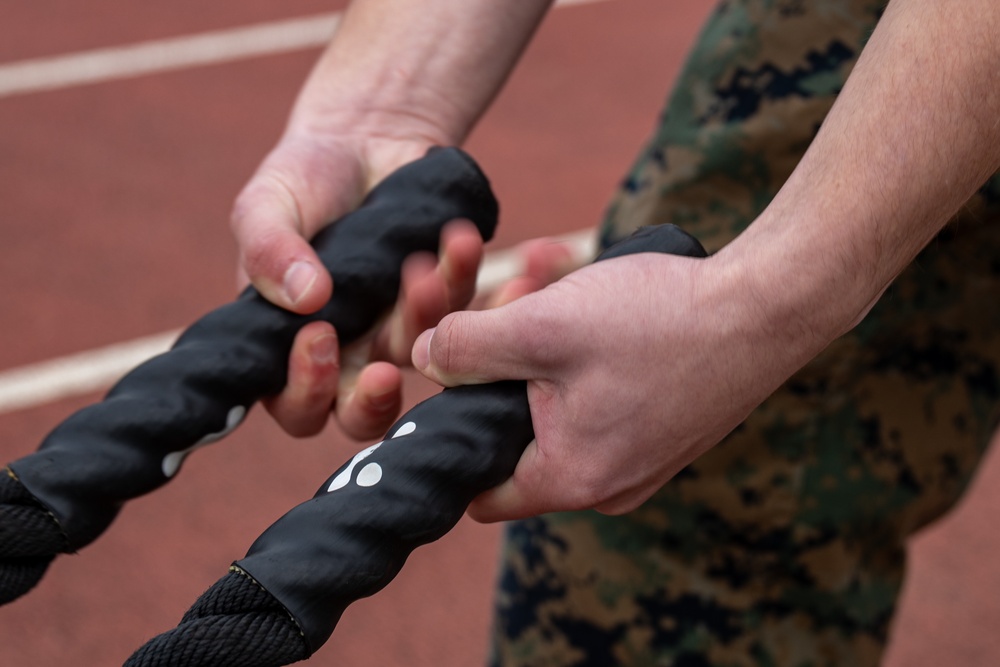 MCIPAC Marines and sailors compete against each other in the Pacific Iron Challenge