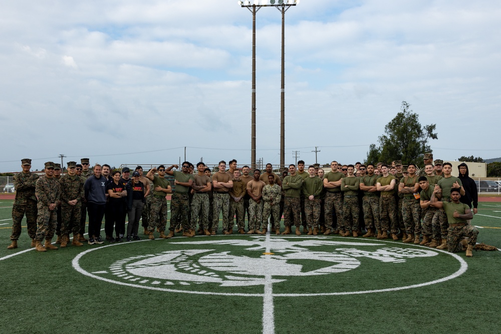 MCIPAC Marines and sailors compete against each other in the Pacific Iron Challenge