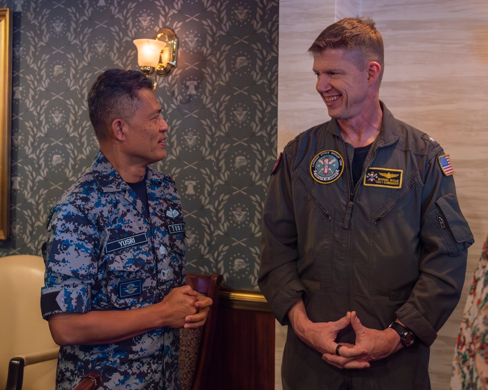 USS Carl Vinson (CVN 70) Hosts Distinguished Visitors from Malaysia