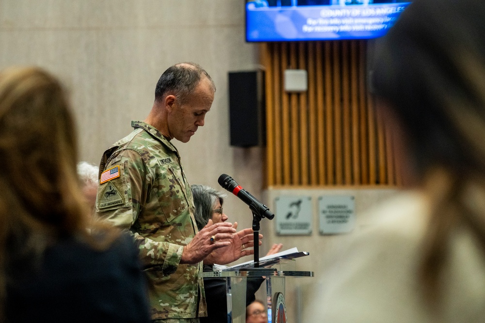 Local, federal agencies host wildfires press conference