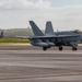 Marine F/A-18s arrive at Andersen Air Force Base, Guam