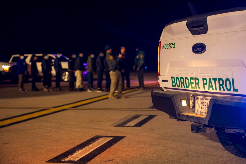 Department of Defense augments U.S. Customs and Border Protection in removal flight efforts