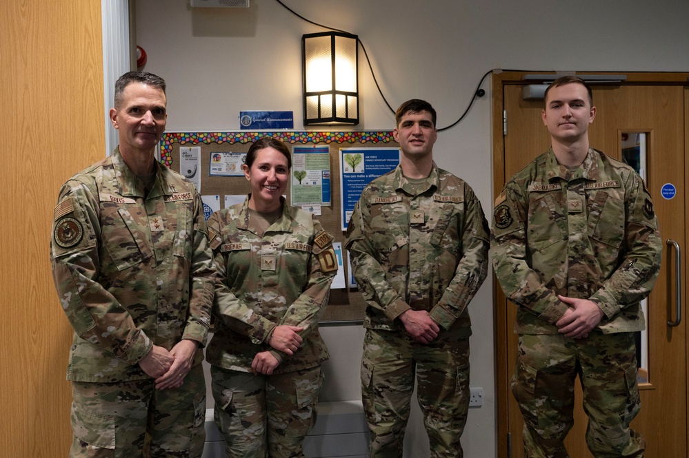 Chief of Chaplains visits RAF Mildenhall