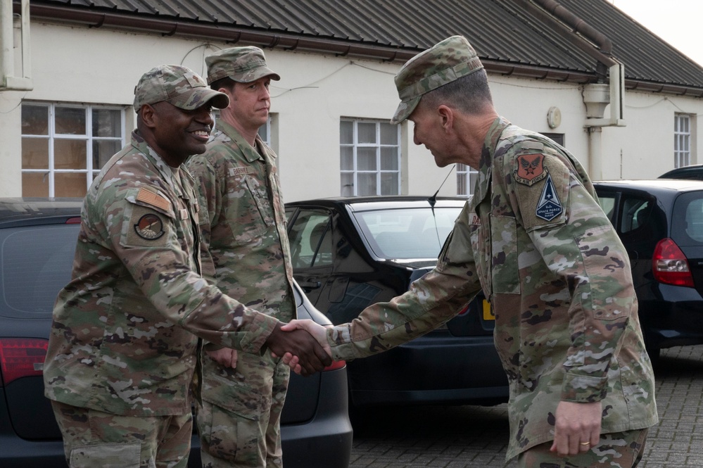 Chief of Chaplains visits RAF Mildenhall