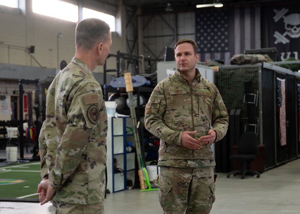 Chief of Chaplains visits RAF Mildenhall