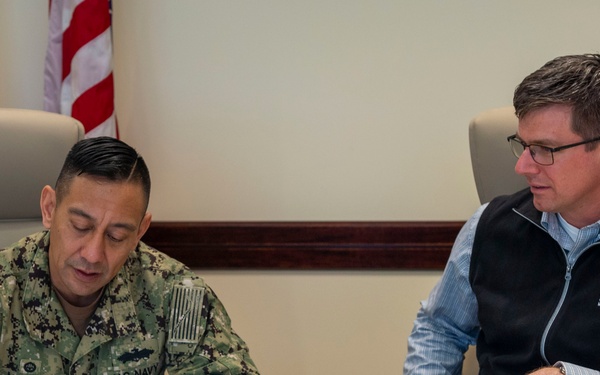 NAVFAC EURAFCENT, USACE Middle East District Sign 4th Iteration of MILCON Program Management Plan