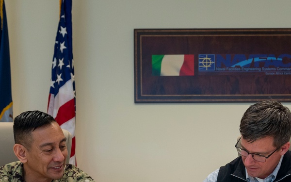 NAVFAC EURAFCENT, USACE Middle East District Sign 4th Iteration of MILCON Program Management Plan