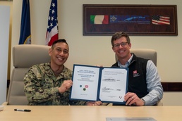 NAVFAC EURAFCENT, USACE Middle East District Sign 4th Iteration of MILCON Program Management Plan