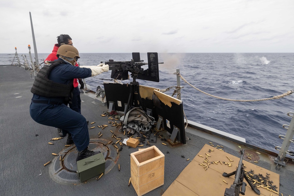 USS Preble (DDG 88) Live-Fire Weapons Exercise