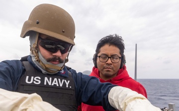 USS Preble (DDG 88) Live-Fire Weapons Exercise