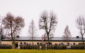 Command Sgt. Maj. Trevor O. Petsch Assumes Leadership of 1-503 Infantry Battalion