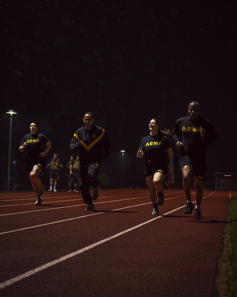 Charlie Battery, 1-57 ADAR Physical Training with 52D ADA Command Team