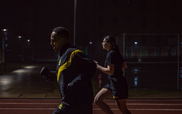 Charlie Battery, 1-57 ADAR Physical Training with 52D ADA Command Team