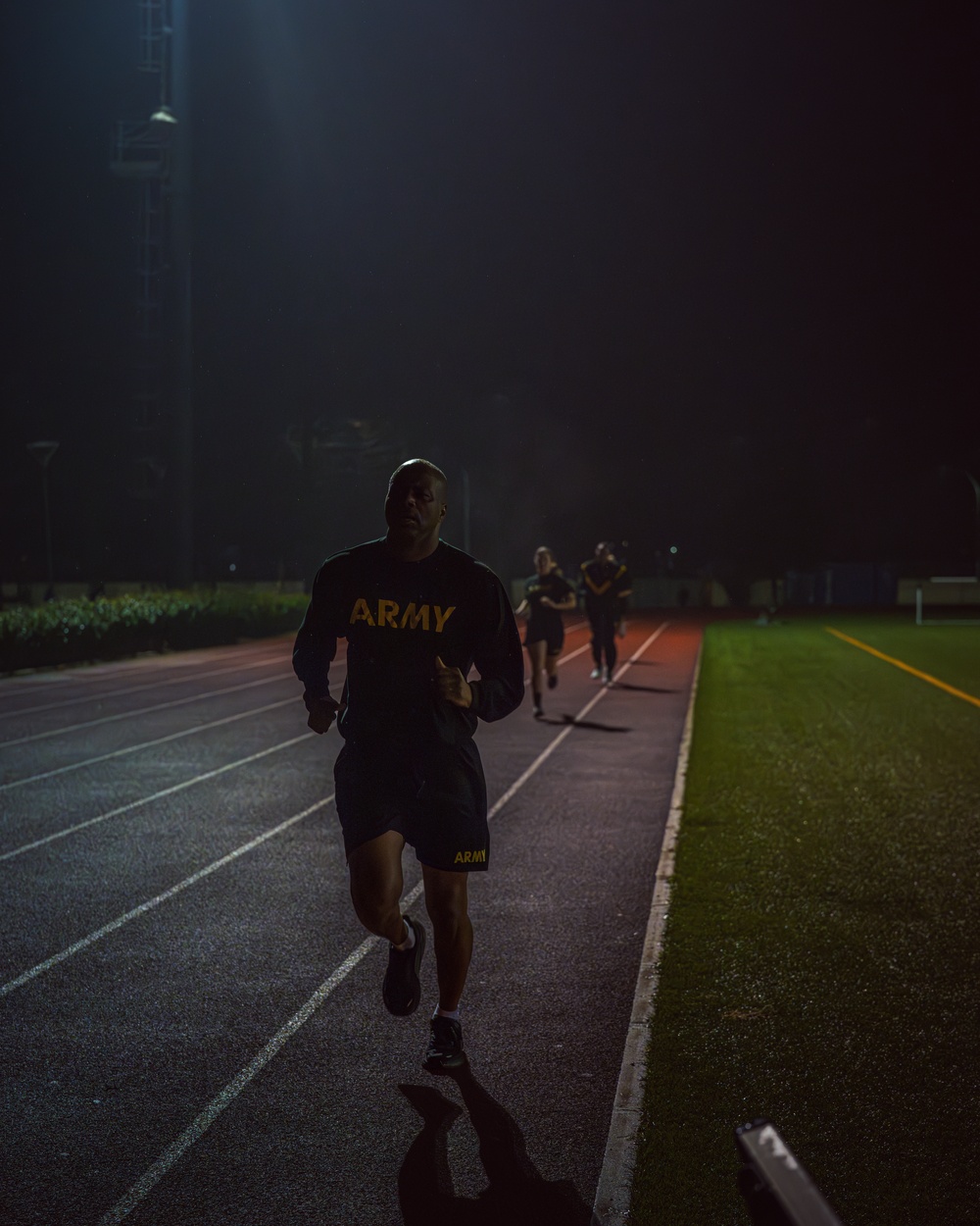 Charlie Battery, 1-57 ADAR Physical Training with 52D ADA Command Team