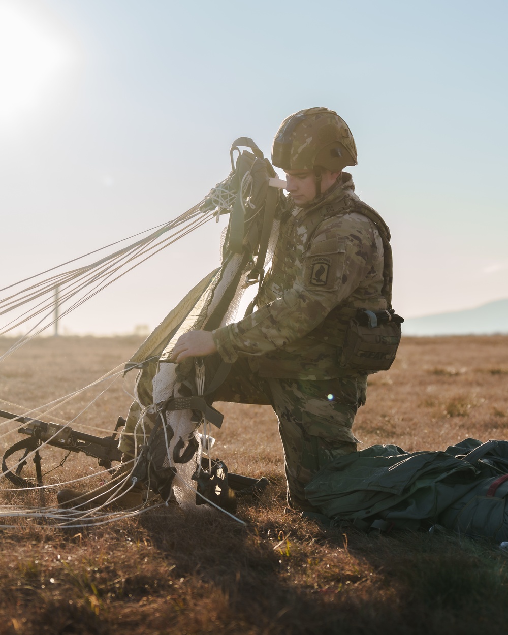 Airborne Operation into Frida Drop Zone