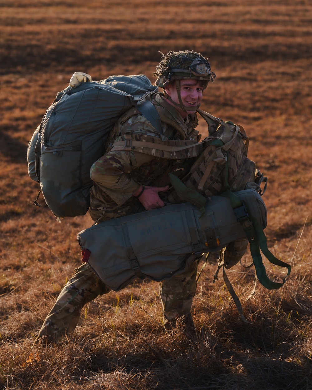 Airborne Operation into Frida Drop Zone